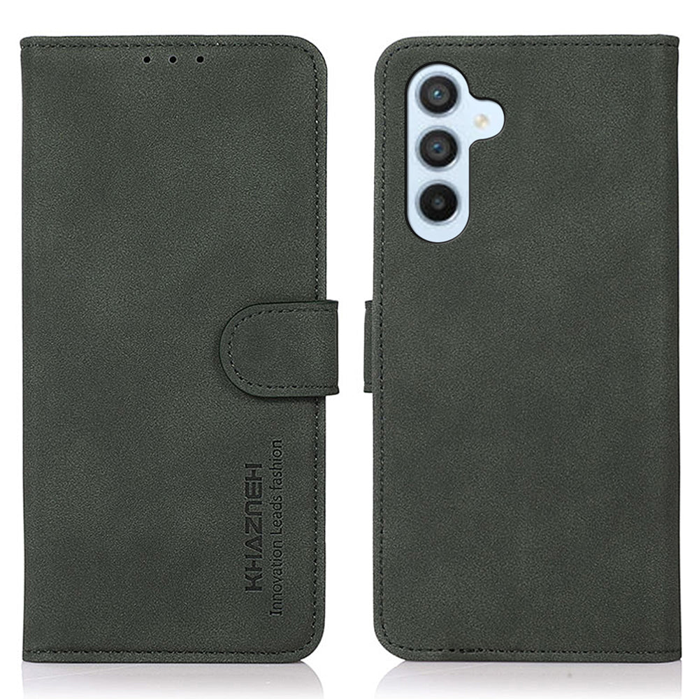 KHAZNEH For Samsung Galaxy M54 5G / F54 5G Textured PU Leather Phone Case Wallet Flip Stand Cover KHAZNEH For Samsung Galaxy M54 5G / F54 5G Textured PU Leather Phone Case Wallet Flip Stand Cover
